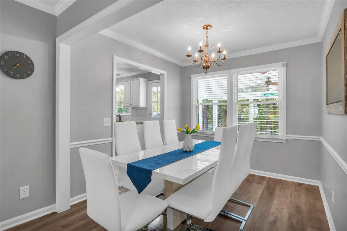 From the dining area, you can view all the fun to be had on The Patio Pad.