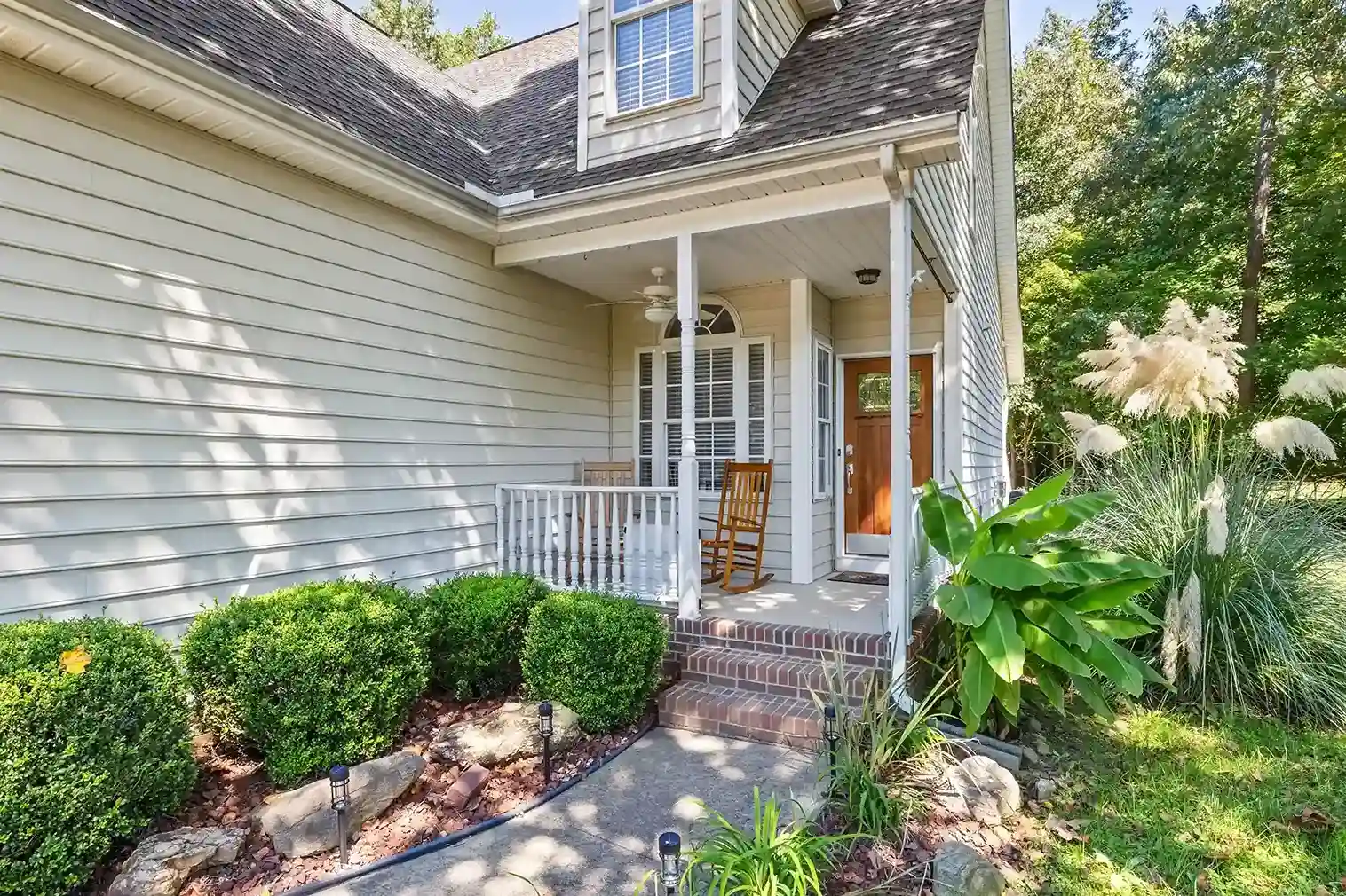 This gem of a home is nestled in the corner of a cul-de-sac.