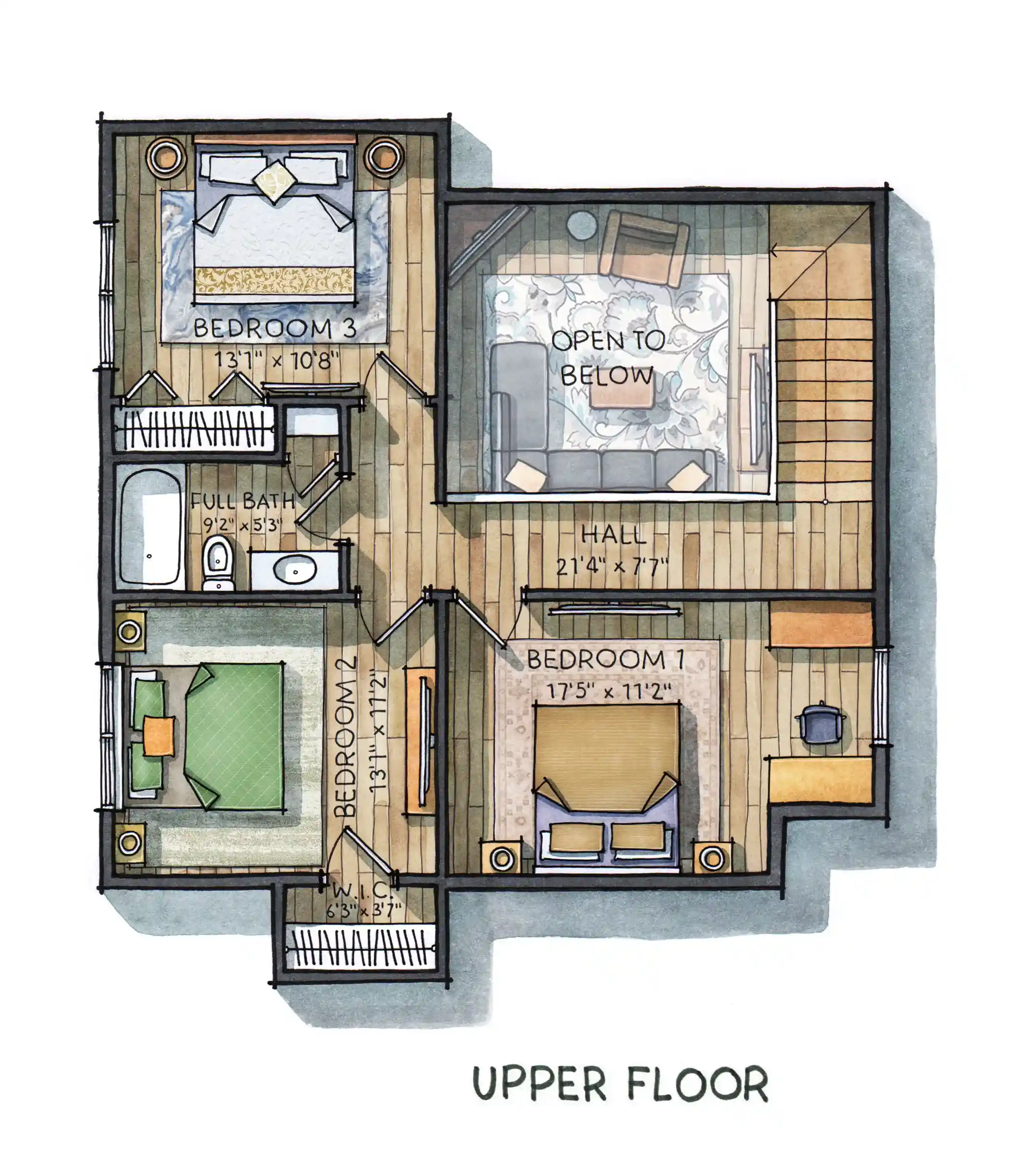 2nd Floor - See exactly how all of the rooms are laid out.