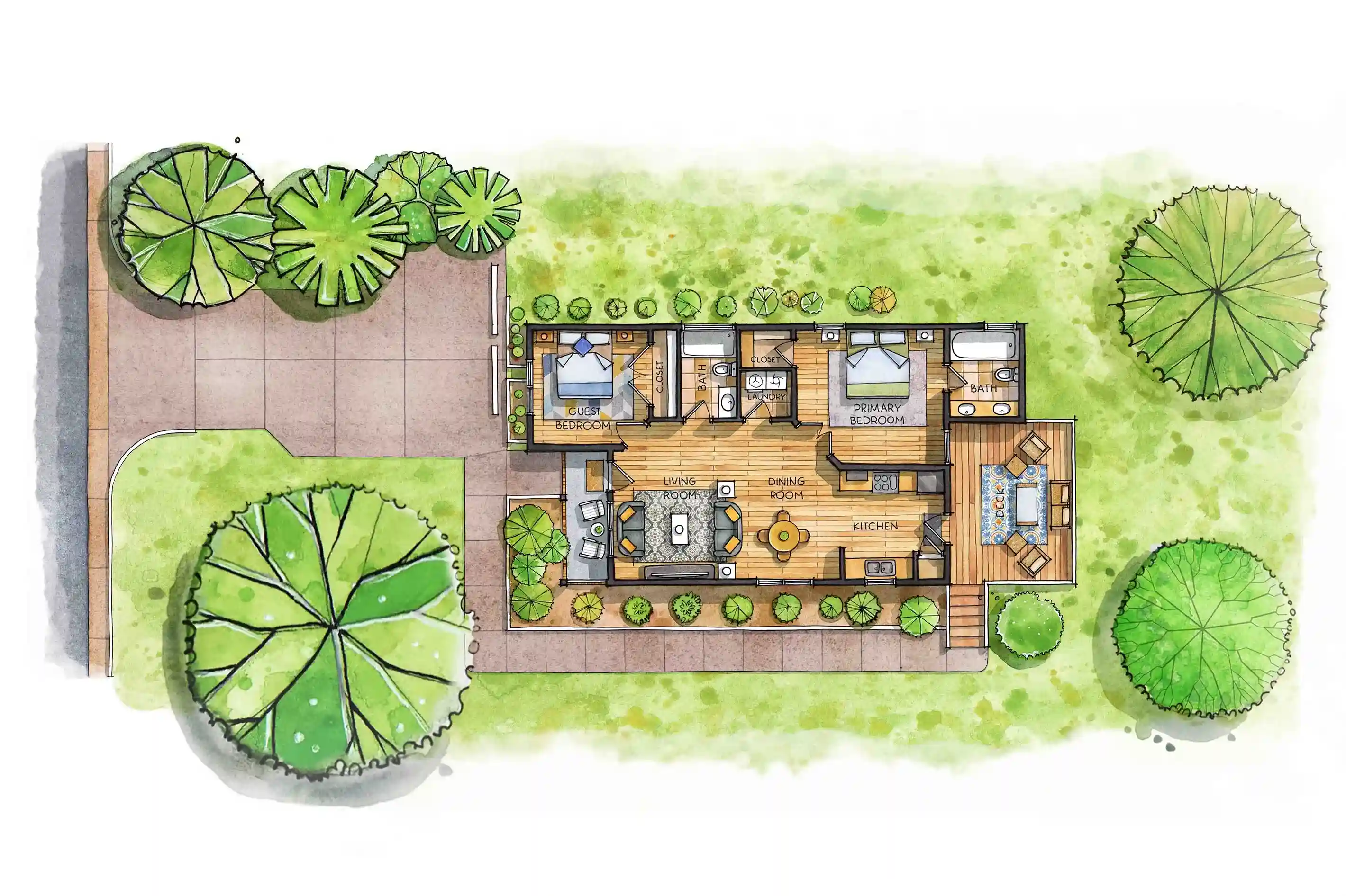 Explore every corner of your future getaway with this detailed floorplan, meticulously crafted to showcase the layout of your cozy retreat.