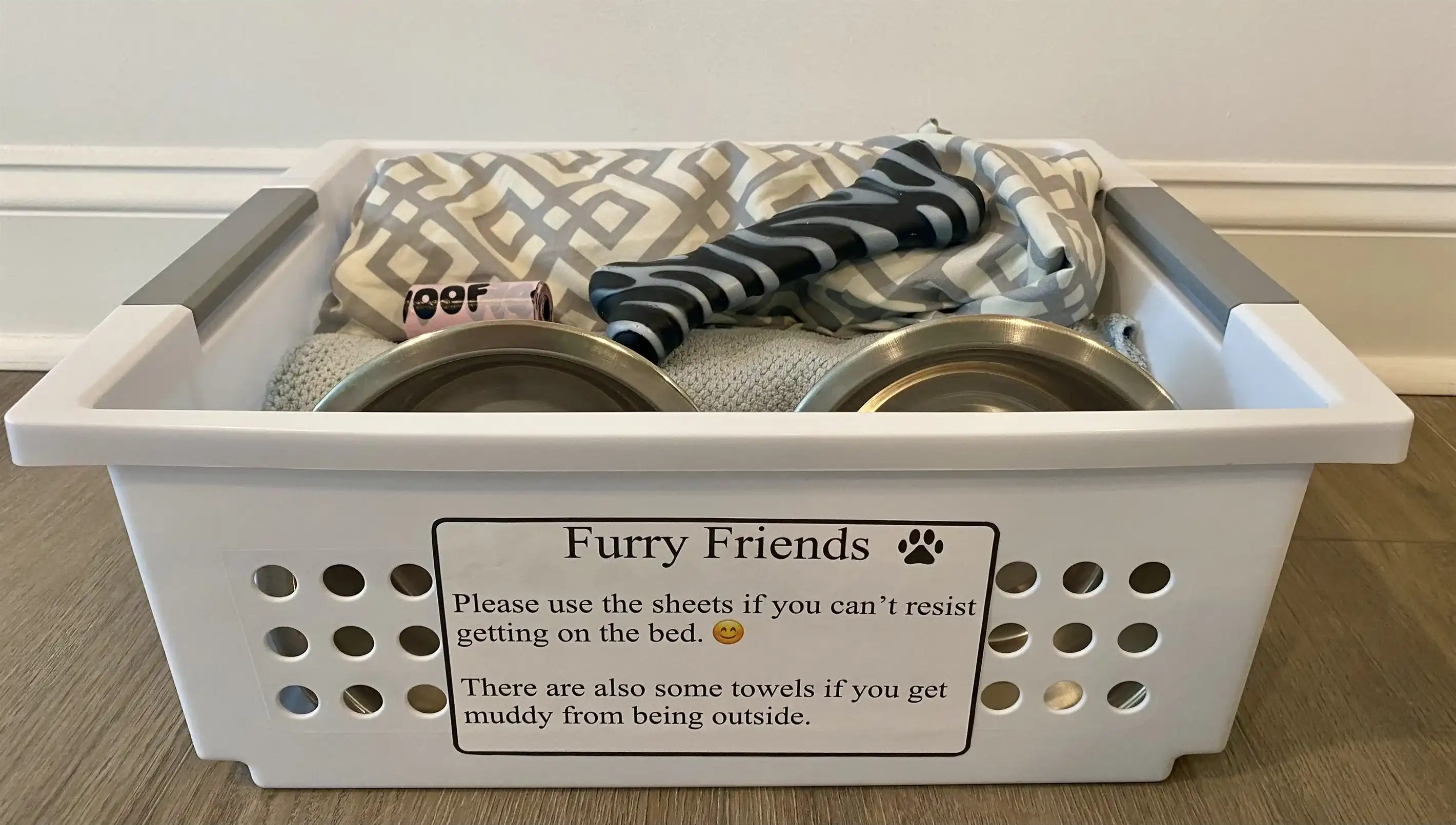 Furry friends are welcome at Downtown Digs!