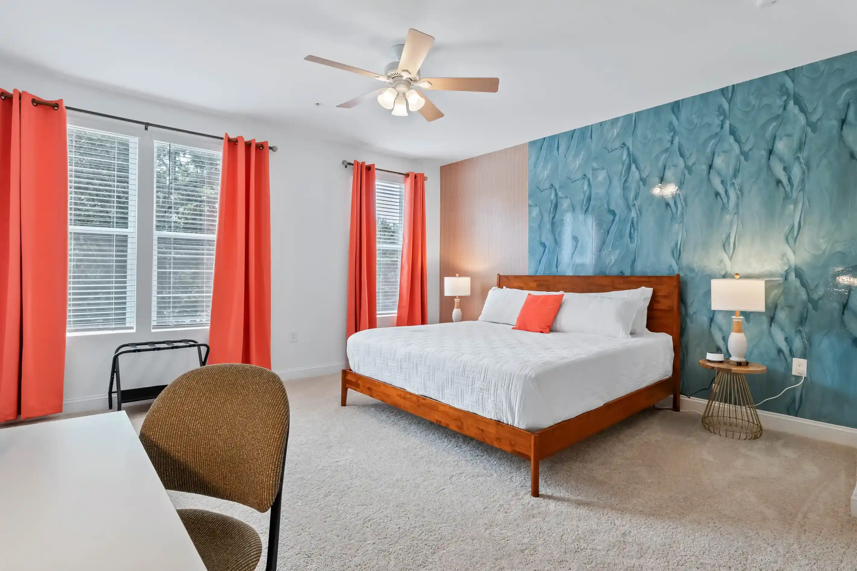 With comfort and design at the forefront, this primary suite will make you not want to get out of bed.